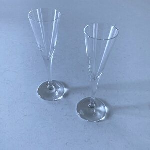 Stolzle Lausitz German Made Crystal Vodka Trumpet Glass, Set of 2